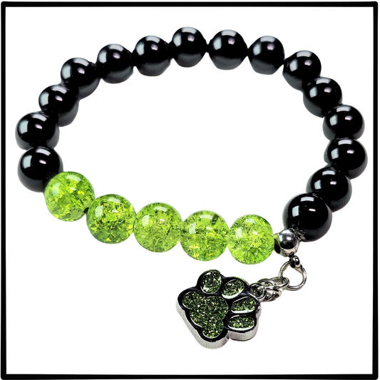 Stunning Green "Pet Lovers" Bracelet #2