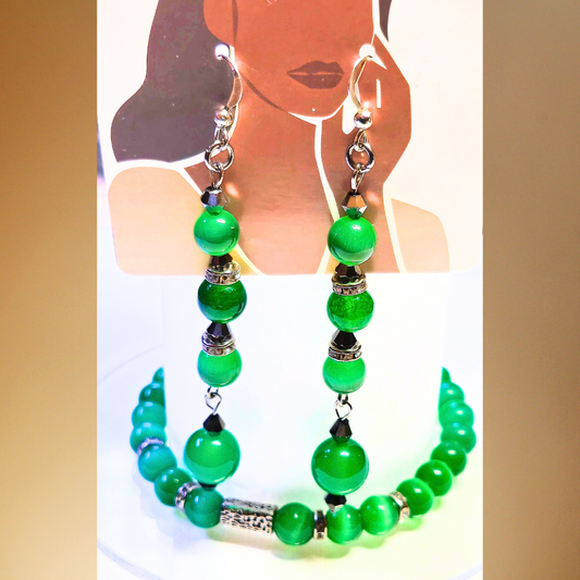 Gorgeous Green Jewelry Set #1